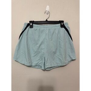 C9 Champion Womens Running Shorts Mint Green Black Mesh Trim Size M